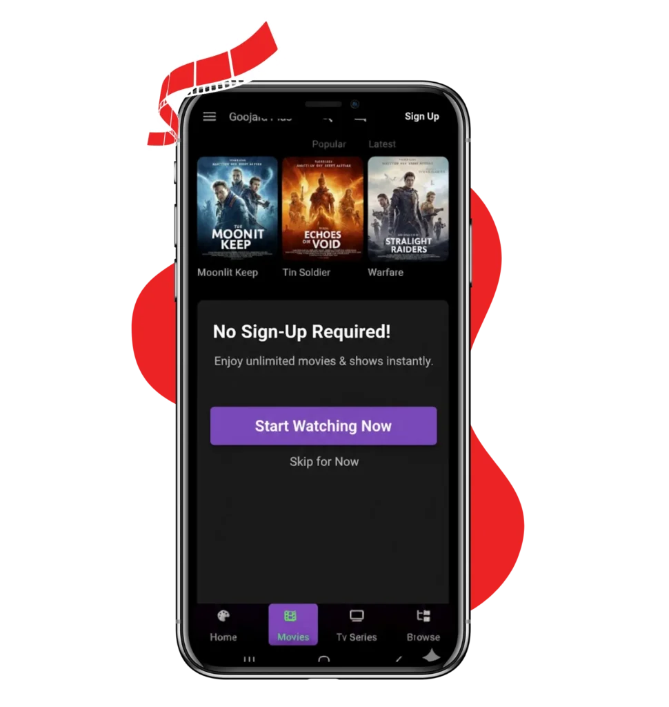 No Sign-Up & Log-in Required
